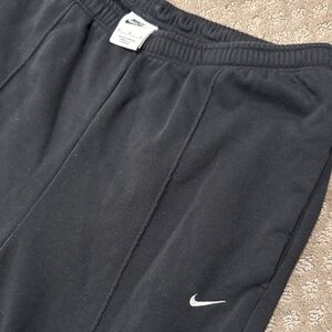 Nike Black Joggers with White Logo